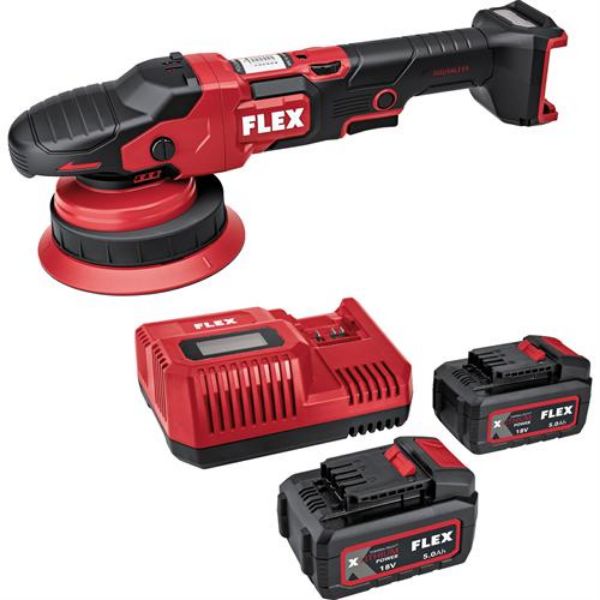 Billede af Flex polermaskine XFE 15 150 18-EC/5,0 sæt
